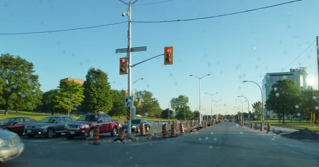Watermain Break Closes Riverside Drive at Industrial Ave