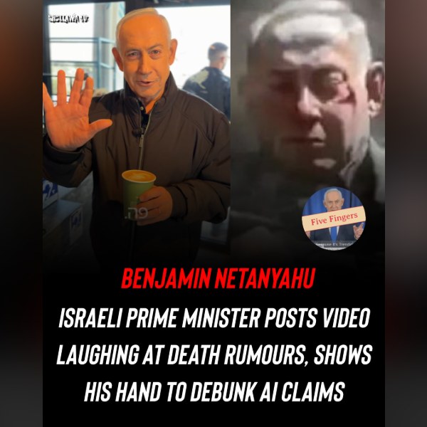 Netanyahu Posts Café Video to Debunk Claims He Was Killed in Iranian Strike