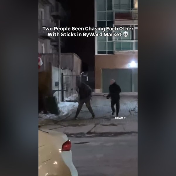 Altercation Caught on Video in Ottawa's ByWard Market
