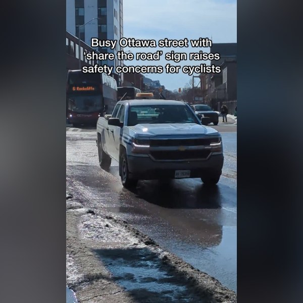 Would You Bike on This Road? Ottawa's Cycling Infrastructure Debate Is Back in Full Force