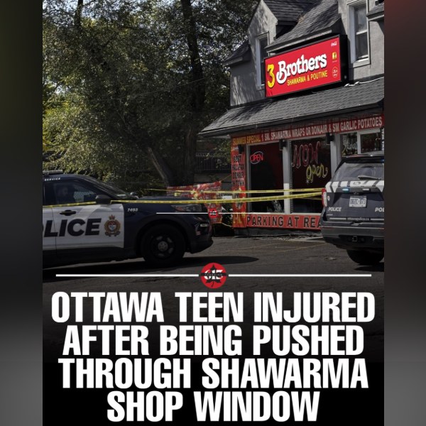 Ottawa Teen Hospitalized After Being Pushed Through Shawarma Shop Window