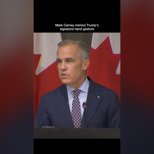 Carney Pokes Fun at Trump's 'Accordion Hands' During Ottawa Caucus Speech
