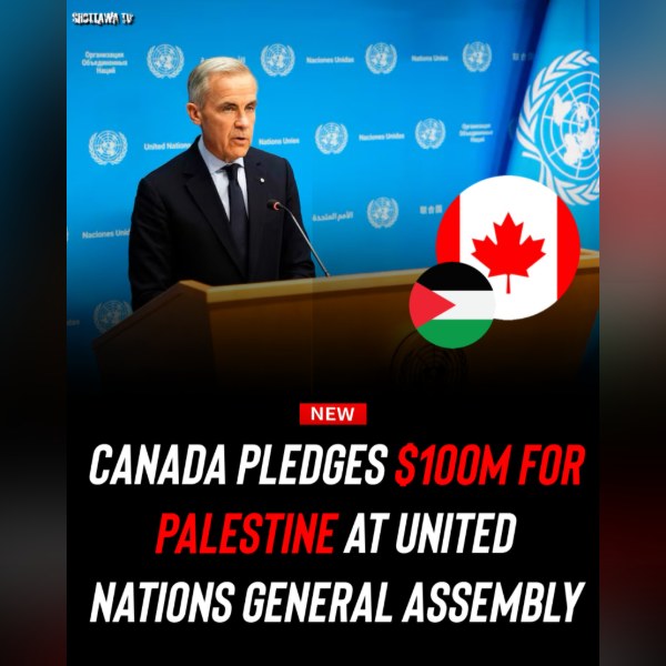 Ottawa Pledges Another $100 Million in Aid for Gaza and West Bank