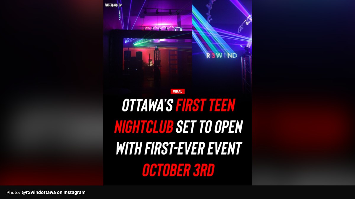 Ottawa Is Getting Its First Ever Alcohol-Free Teen Club Night